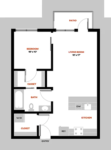 Floor plan 1M