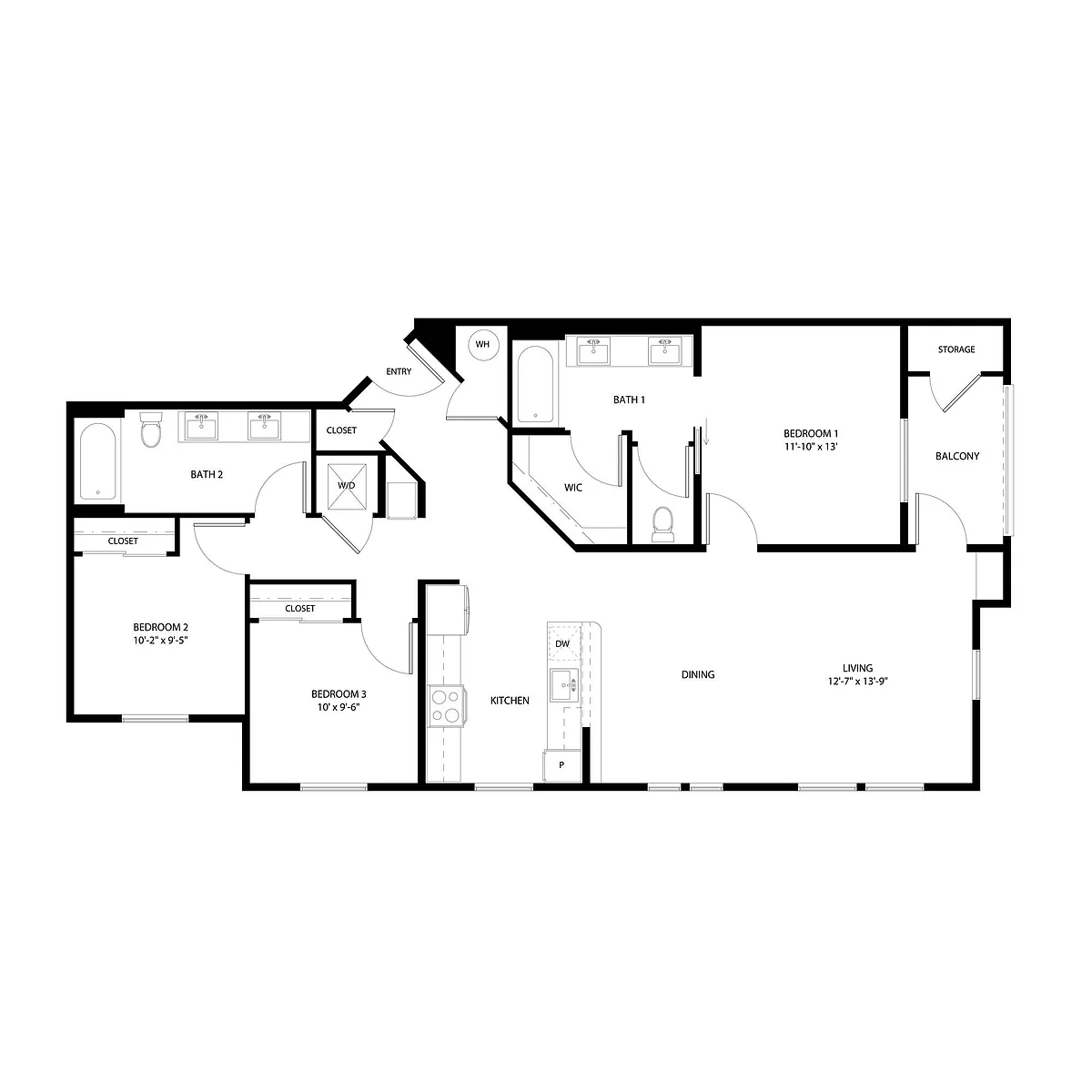 Floor plan C1