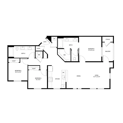 Floor plan C1