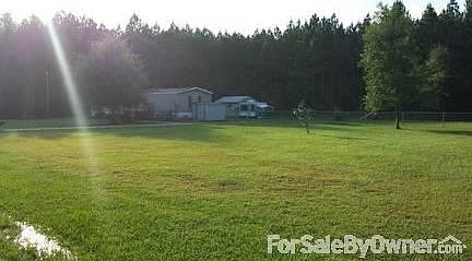 From the road plenty of open area