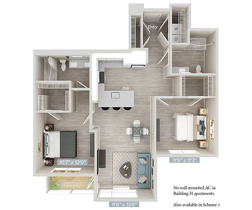 Floor plan B7
