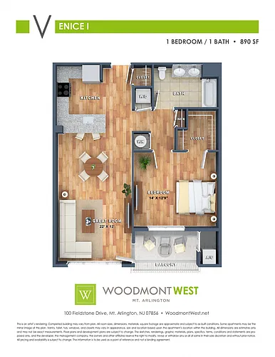 Floor plan Venice I