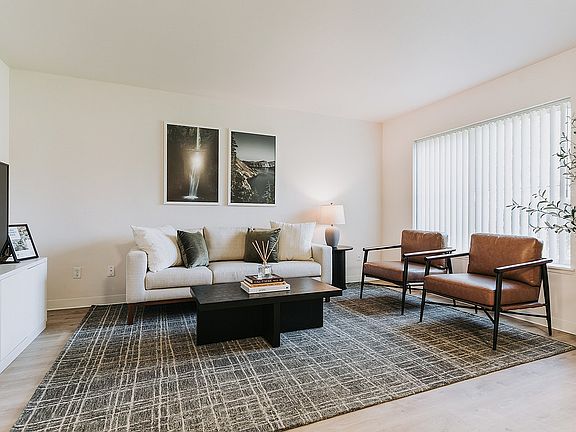 Large Windows in Living & Dining Room