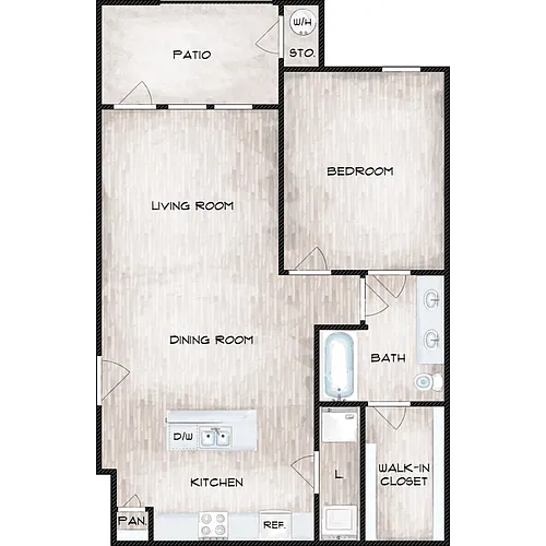 Floor plan A1