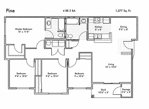 Floor plan Pine