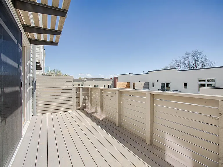 Walk out deck from living room