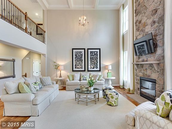 Two Story Family Room