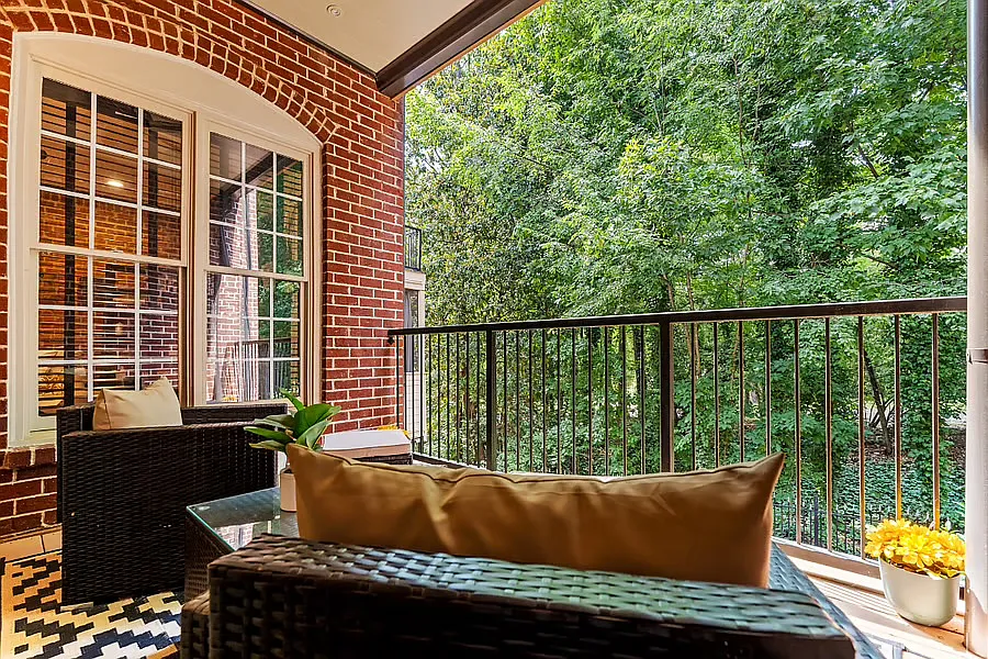 Back Outdoor Patio off Living Room (Main/Second Floor)