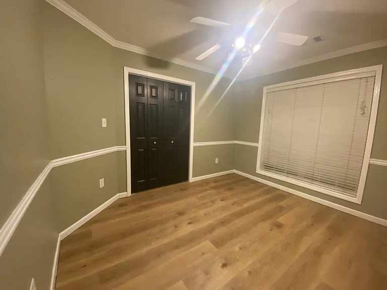 Dining room turned into separate office space!