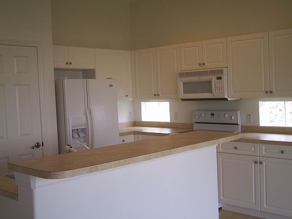 Breakfast bar over sink area