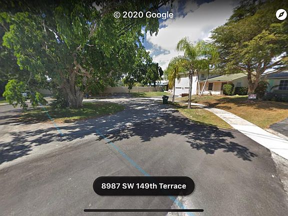 Street view, nice cul-de-sac circle