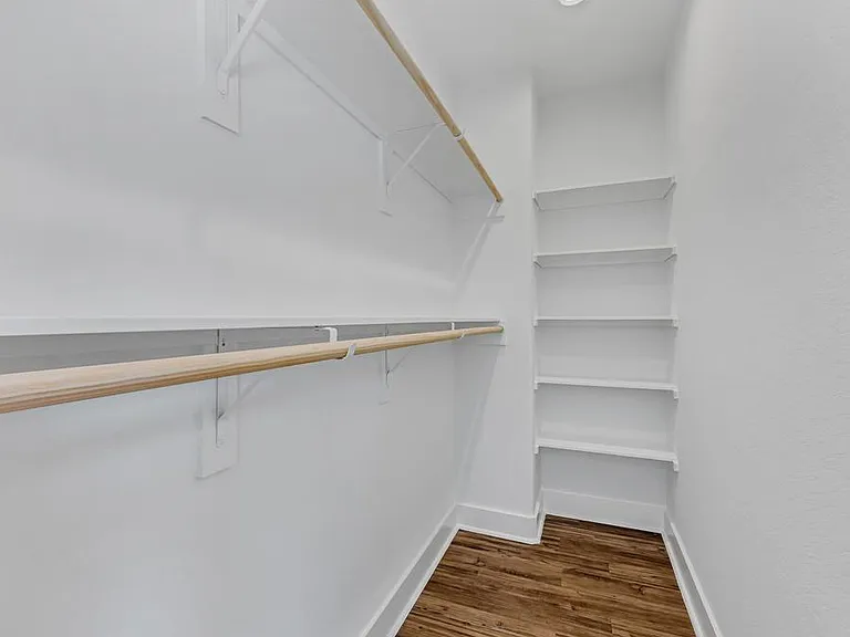 His Closet with Master Bedroom