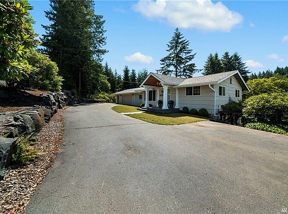 Another view of this one story home with full walk out basement.