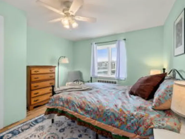 Another angle on the bedroom.