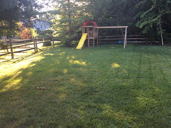 Fenced Yard w/ Play Set