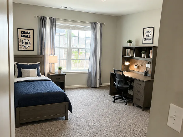 bedroom 2 with walkin closet