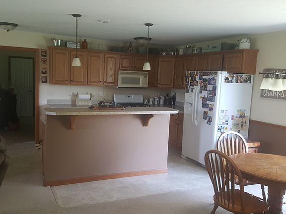 Dining room and kitchen