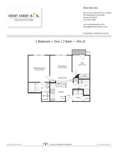 Floor plan Citrine (D10 Two-Ten) 1.2