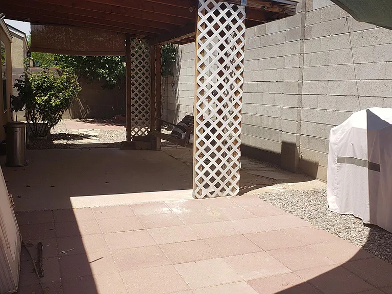 Backyard South entrance