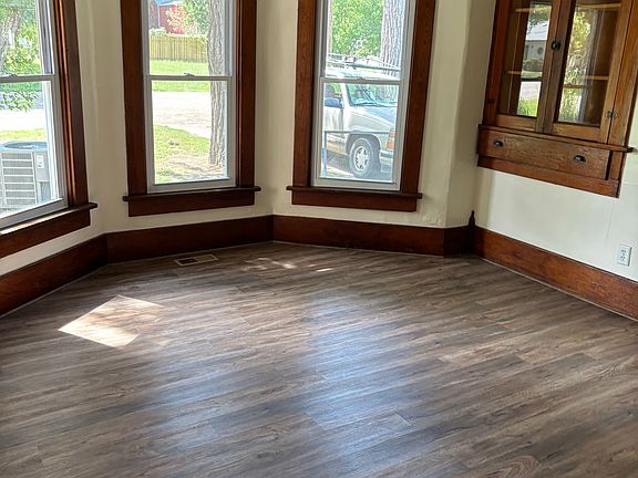 This is the dining room, off the kitchen