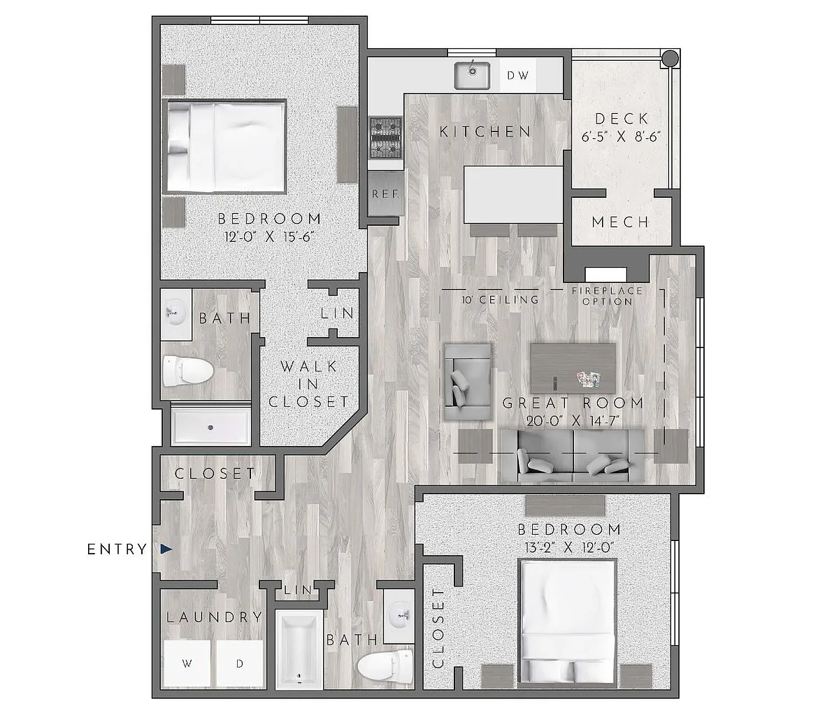 Floor plan Upland