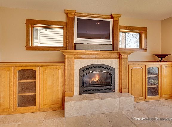 Built in's in Family Room