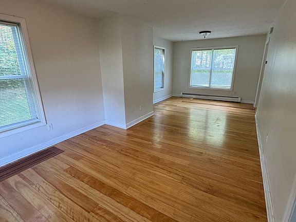 Living from entry to the room - Kitchen at far end on right