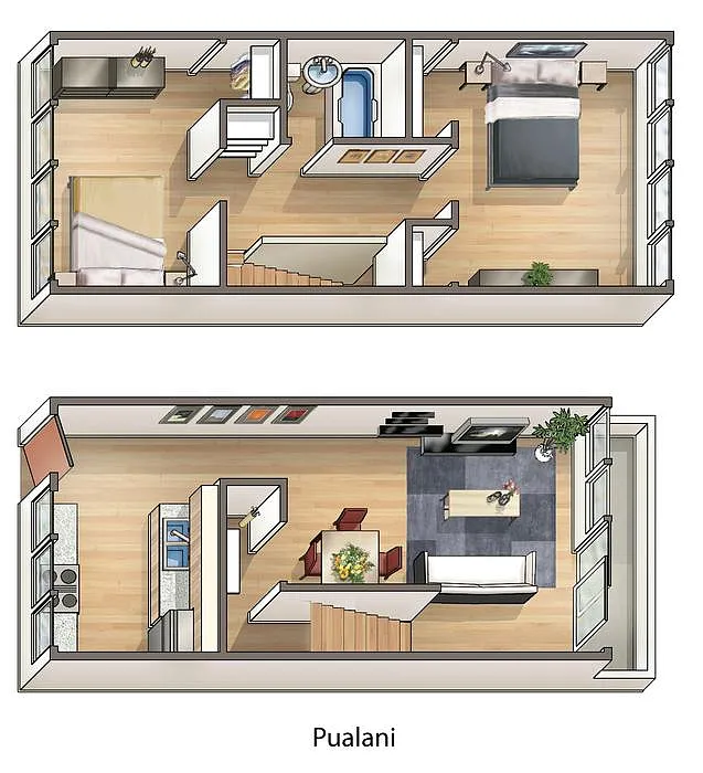 Floor plan Plumeria