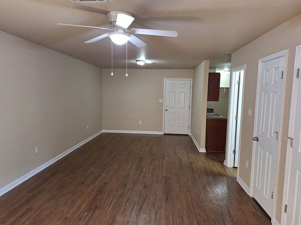 Downstairs living room/dining room combo.