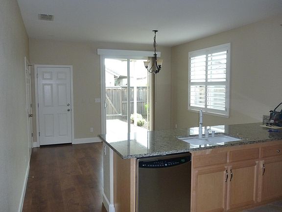 Kitchen and dining area