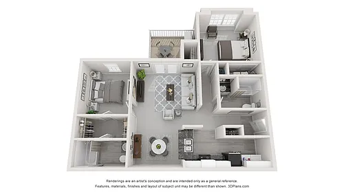 Floor plan The Hideaway