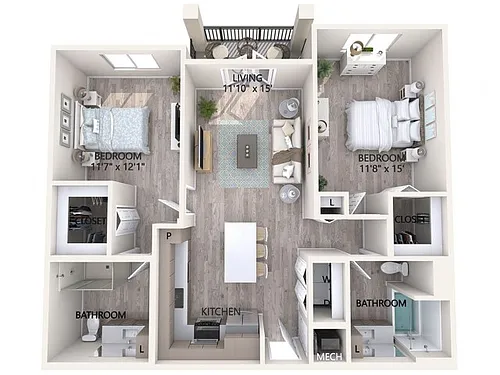 Floor plan B1