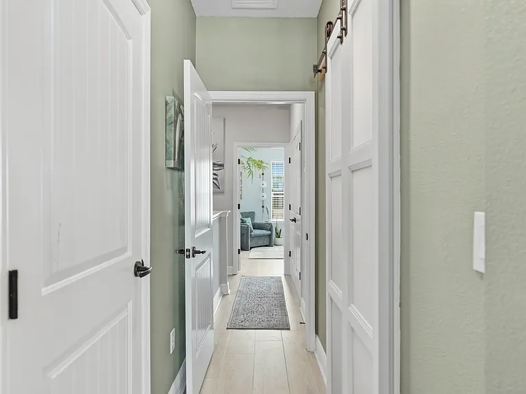 View from primary suite to 2nd bedroom