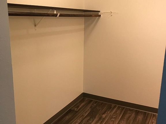 Large walk in closet in the master