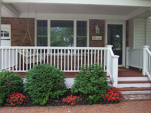 Front Porch With Swing