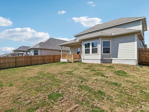 Back exterior of the Pearl floorplan at a Meritage Homes community.