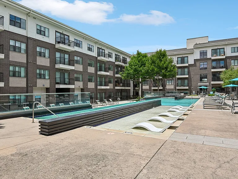 Markethaus 3700 Pool Deck Three Tiered Pool with Seating