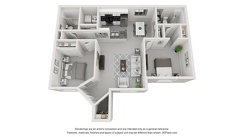 Floor plan The Cactus Premium