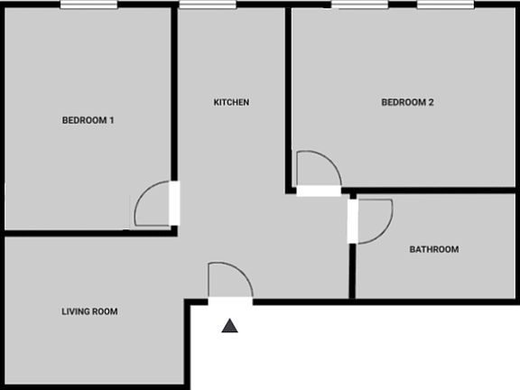 2nd image of 161 W 54th St #1001C
