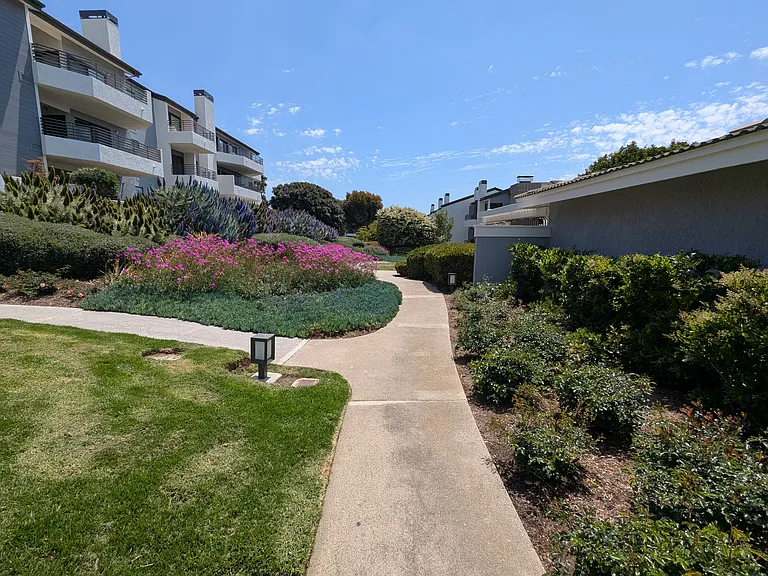 Beautiful walking path