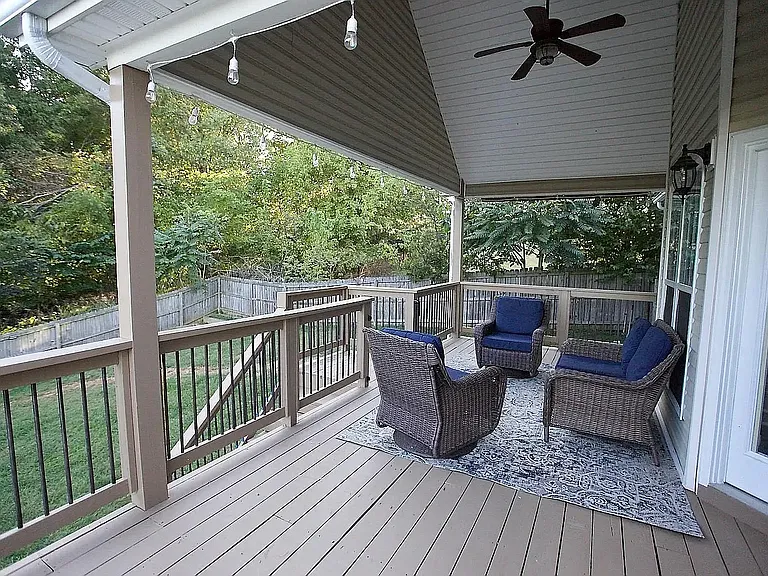 Oversized deck