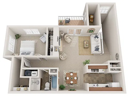 Floor plan Cambridge