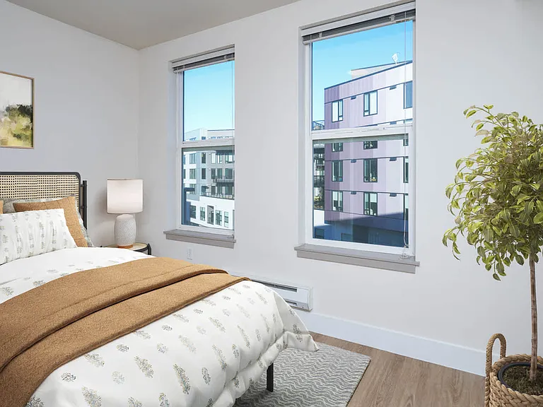 Bedroom with Hard Surface Flooring