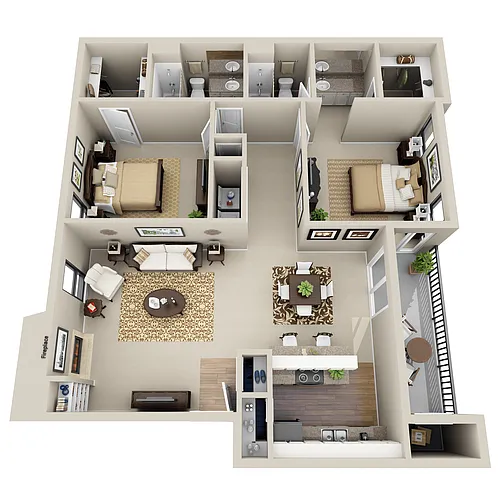 Floor plan B2