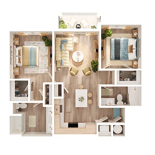 Floor plan B2