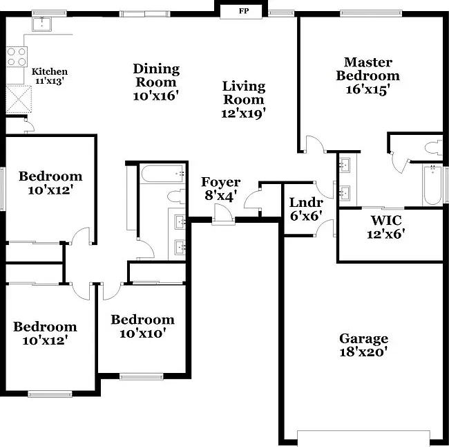 4 bed, 2.0 bath, 1634 sqft, $2,425 — Photo 2