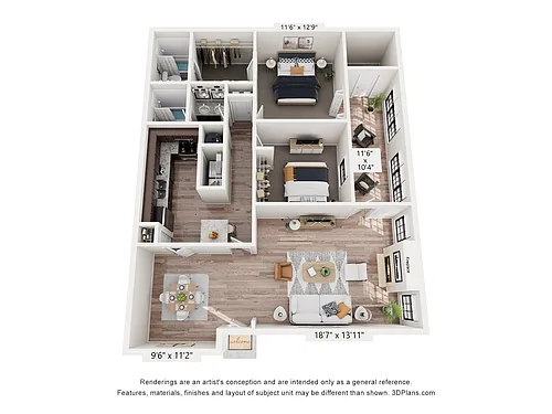 Floor plan The Lawrence