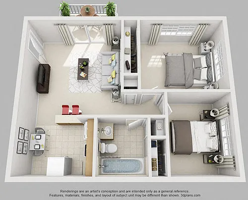 Floor plan Hawthorne