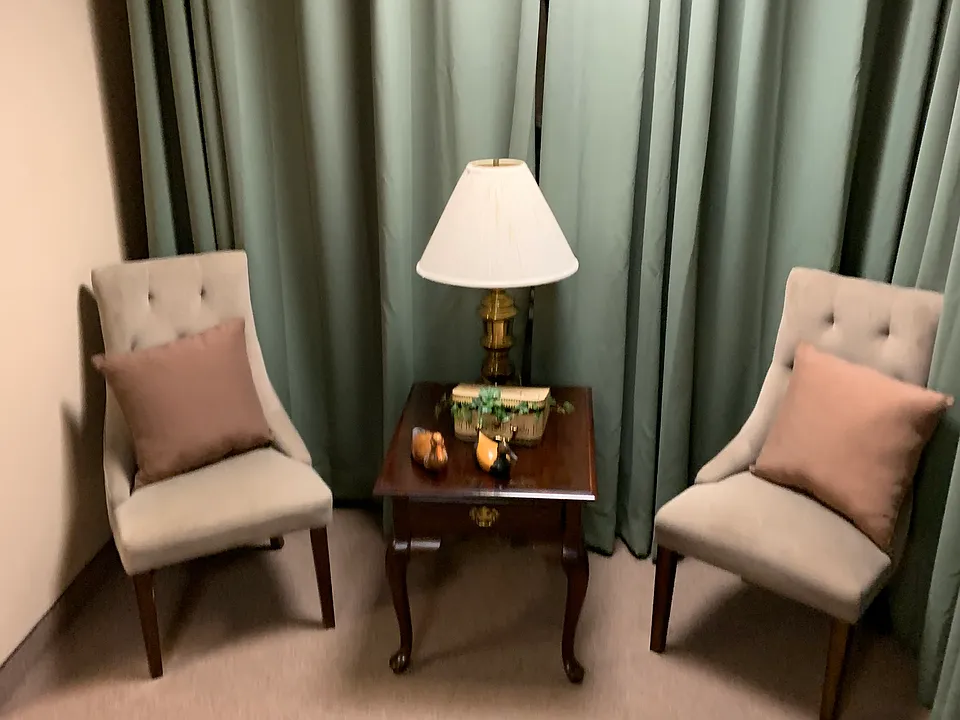 Waiting area of lobby