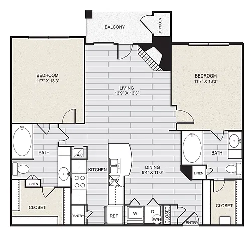Floor plan B11